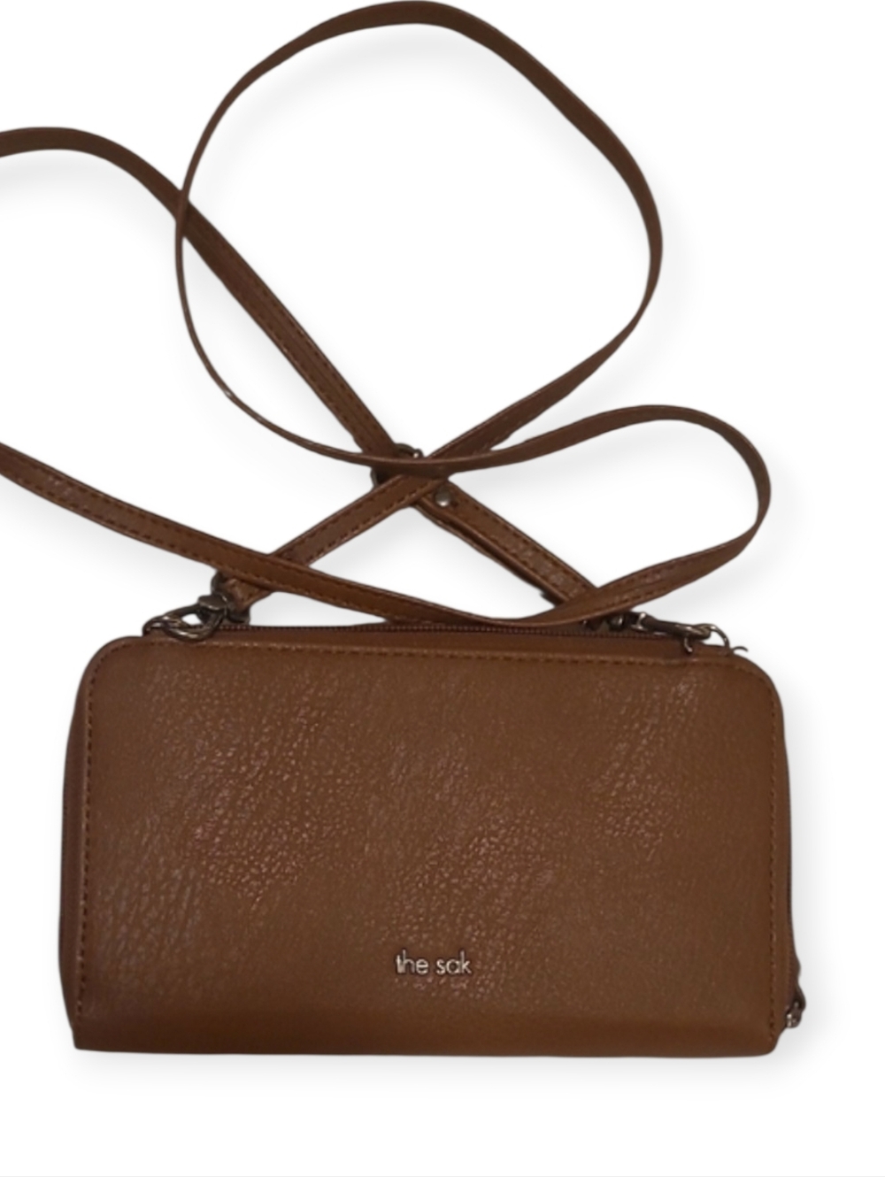 the sak Brown Crossbody Wallet